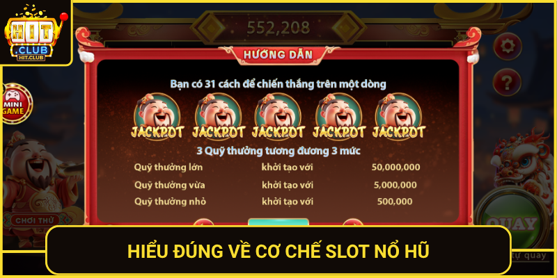 Hieu Dung Ve Co Che Slot No Hu